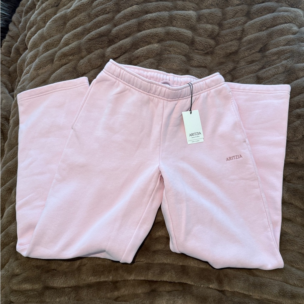 Aritzia Cozy Sweatfleece Mega Straight Sweatpants